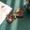 1PCS Christmas Children's Red Bow Hairpin Princess Versatile Back Head Hairpin Girl Top Clip New Year Girl Headwear