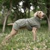 Large Dog Cold Proof Outdoor Clothing With Reflective Stripe For Dog Autumn Winter Keep Warm Cotton Suit Dog High Neck Clothes