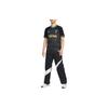 Nike Letter Pattern Round Neck Fitted Straight Cut Pullover Short Sleeve Regular T-Shirt Men Tops Black FZ3199-011