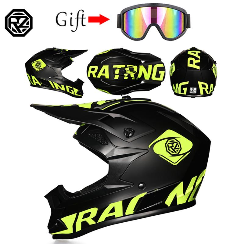 Professional Racing Motocross Helmet Off Road Helmet Motorcycle Off-Road Cartoon Childrenr ATV Motorcycle MTB Helmet