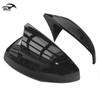 Carbon Fiber Rearview Mirror Cover for 2014-2022 VW Polo (Horn Type)