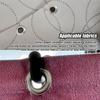 Gutes 1/2-Zoll-Ösenwerkzeug-Set, Ösen-Set, Lederlocherzange mit 200 silbernen Metallösen für Leder, Gürtel, Schuhe, Stoff