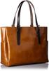[Zeha] Tote Bag, Made In Japan with Himeji Leather, Camel