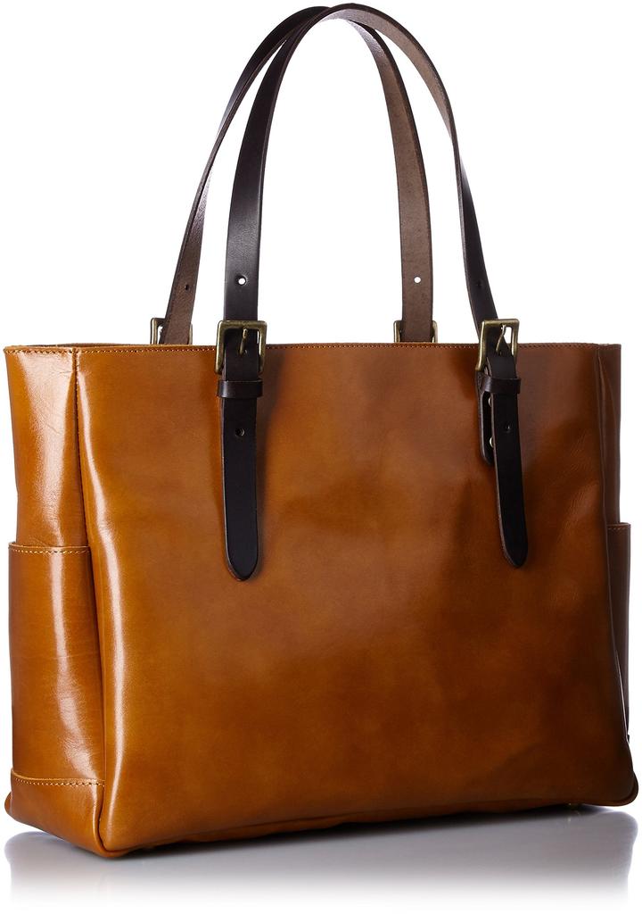 [Zeha] Tote Bag, Made In Japan with Himeji Leather, Camel