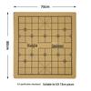 Brangdy Foldable Multi-Game Chess & Go Board Set