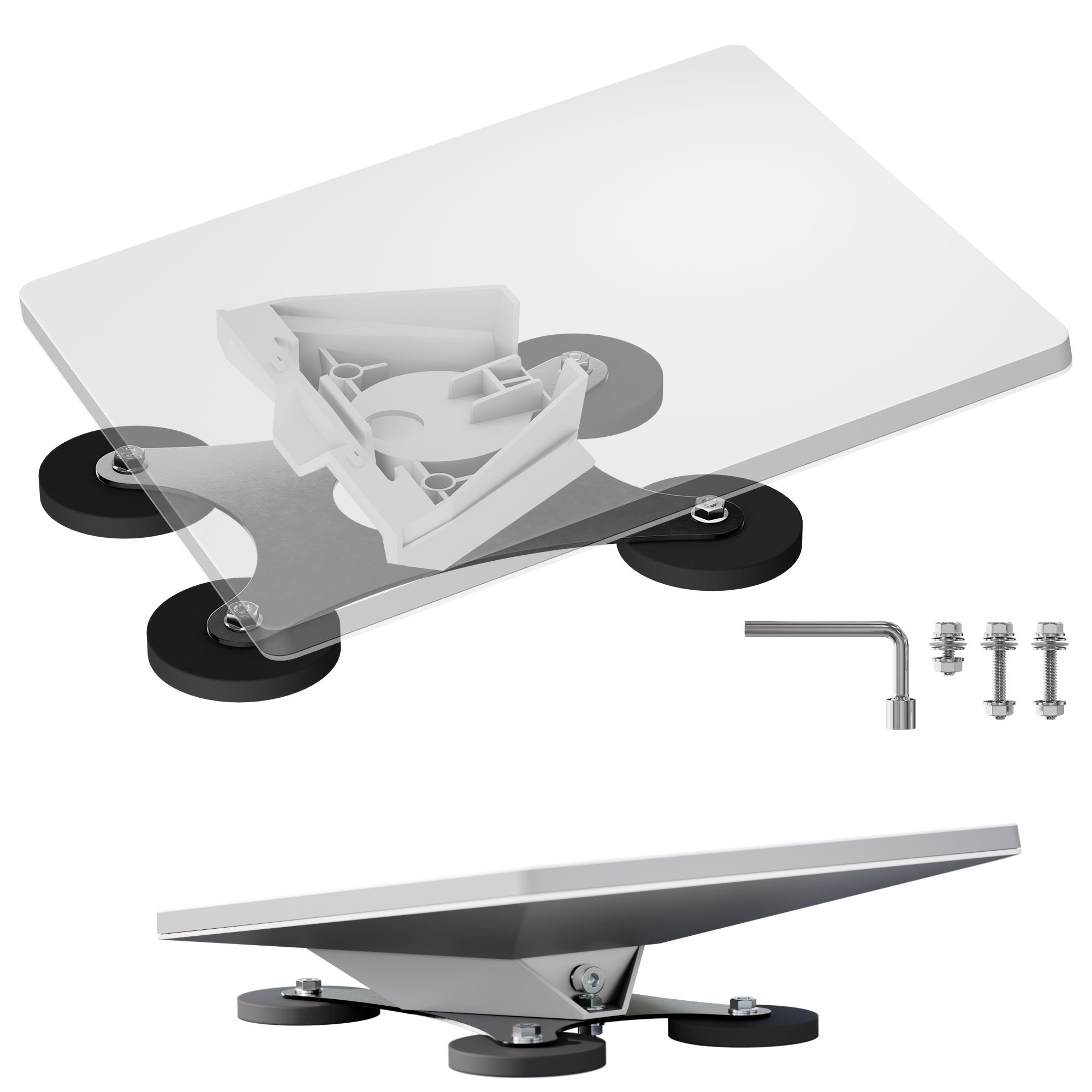 Starlink Mini Car Magnetic Mount Starlink Mini Magnetic Roof Mount for Truck Boat Car Roof RV Mounting Kit Sleek Campact Base For starlink mini