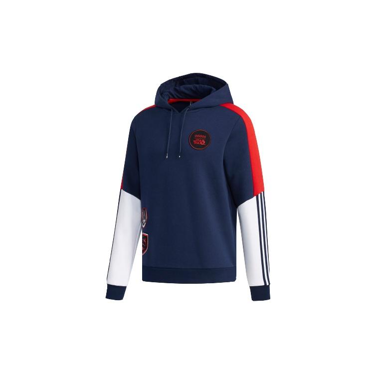 adidas neo M Sw Hd Star War Logo Sports Pullover Blue Men s EI4544 S