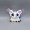 10cm Digimon Adventure Patamon Tailmon Gomamon Patamon Piyomon Agumon Tentomon Key Chain Doll Plush Pendant Gift