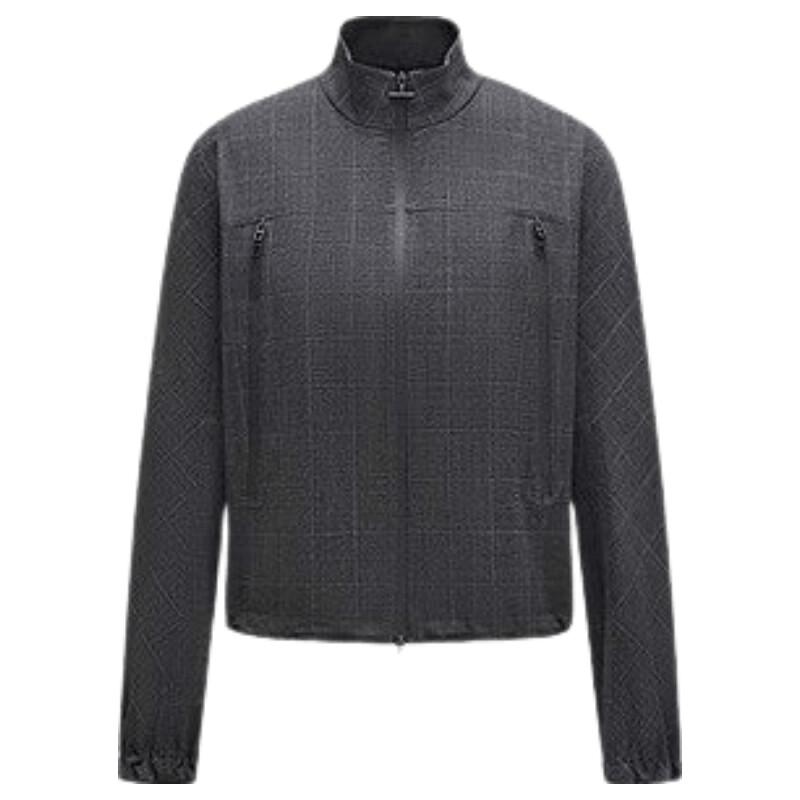 BOSIDENG Women s Retro Plaid Short Jacket
