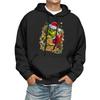 Herre Print Hettegenser Langermet Casual Pullover Hettegenser Hettegenser