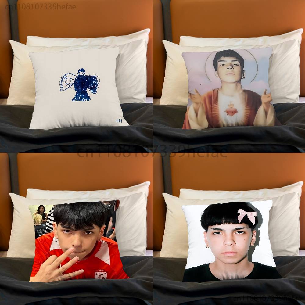 MMilo J 111 Singer Print Polyester Pillow Case for Valentine gift Home Sofa Cushion Cover Decoration Custom