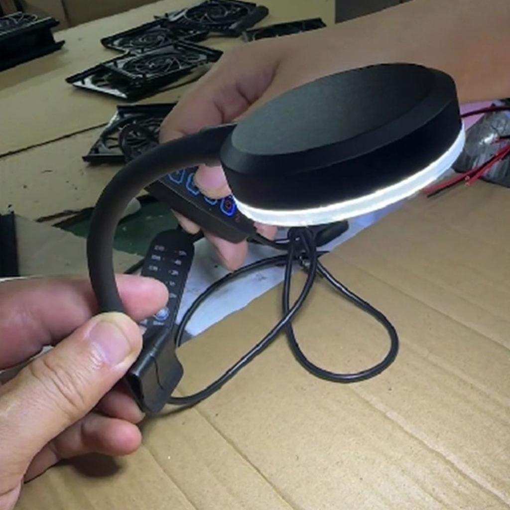 USB Powered Full Spectrum Aquarium Light LED Lamp For Small FishTanks Plant Health Growth With Adjustable Mounting Clamp