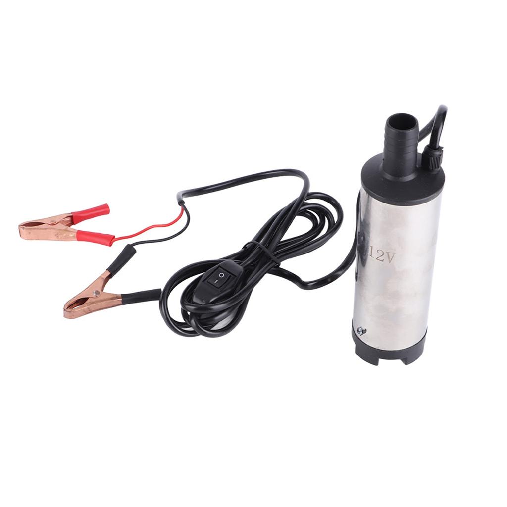DC 12V 51mm Odłączana zatapialna pompa do transferu paliwa, wody, oleju, oleju napędowego, elektryczna