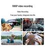 AI Smart Translation Glasses with 1200W Camera, Image Recognition, Recording, and Replaceable Myopia Lenses.