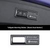 Car Trunk Warning Sticker Electric Tailgate Lifting Cover For VW Golf Polo Tiguan Touran Jetta Passat CC T5 GTI Magotan Scirocco