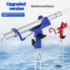 Fishing Rod Holder 360° Adjustable Foldable Stand with Ground Spike 1 Set for Fishing Gifts Angler Accessories