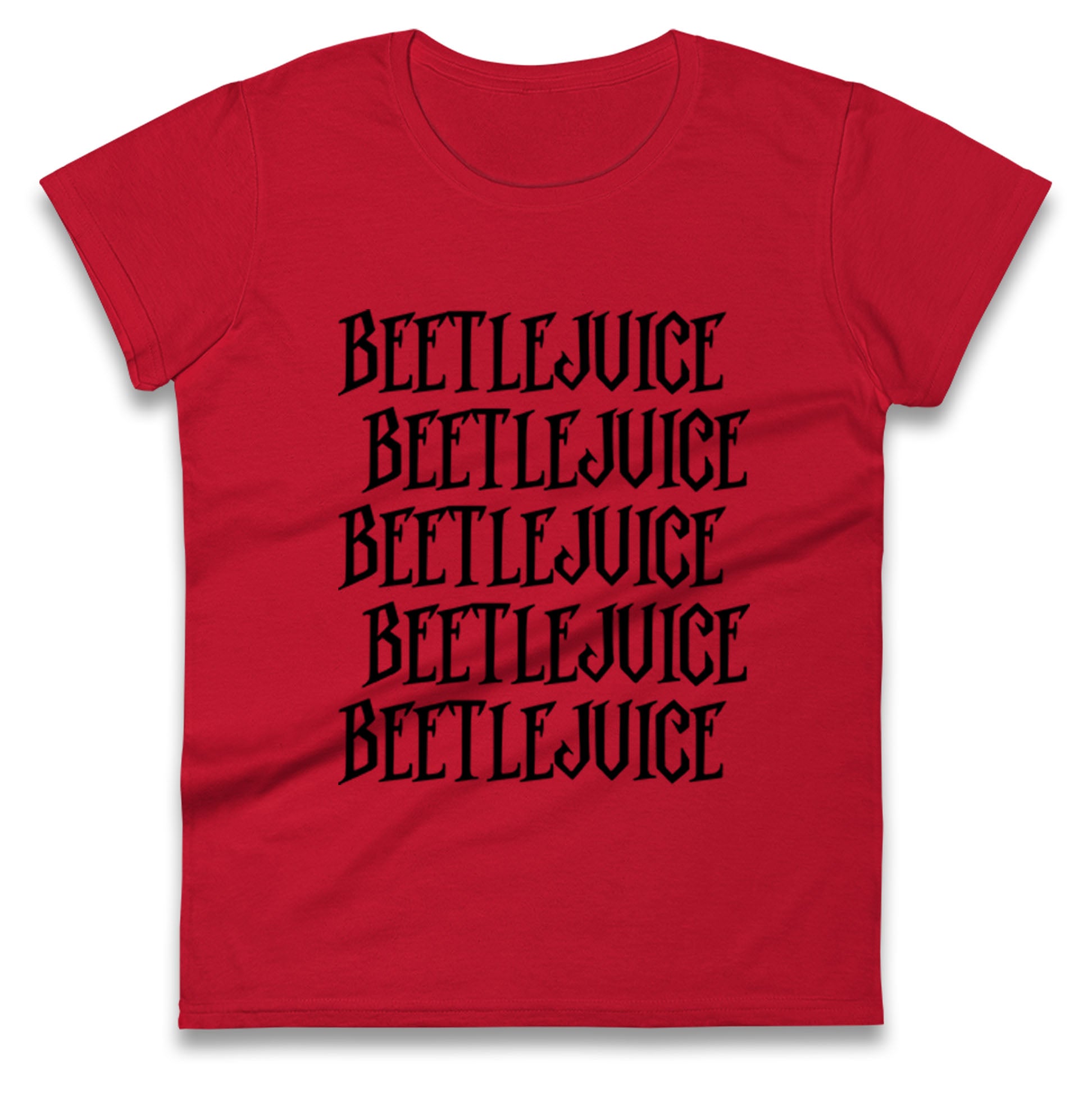 Beetle Juice Michael Keaton Halloween Womens T Shirt Mens Tops Tees Unisex 2XL