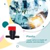 Plastic Petcock Switch Wear-resistant Leakproof Shut Off Valves Good Sealing Inline Fuel Tap Motorcycle Fixing Accessories