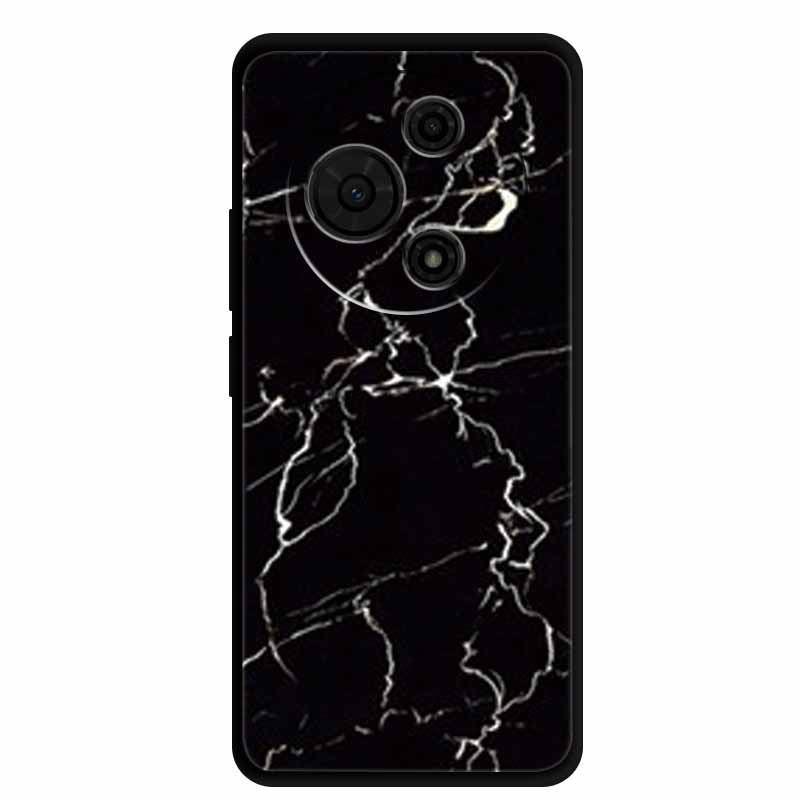 Für TCL 60 SE Hülle T517H Niedliche Cartoon Bunte Weiche TPU Silikon Rückseite für TCL 60 SE Hülle Schwarze Handyhülle Funda TCL60 SE
