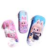 New 3D Primary School Student Stationery Box Cute Creative Pencil Case Children Large Capacity Pencil Case Boys and Girls