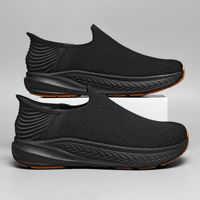 

TUINANLE Barefoot Shoes Men Wide Toe Flats Shoes Classic Slip-On Loafers Men Lightweight Breathable Driving Sneakers 46