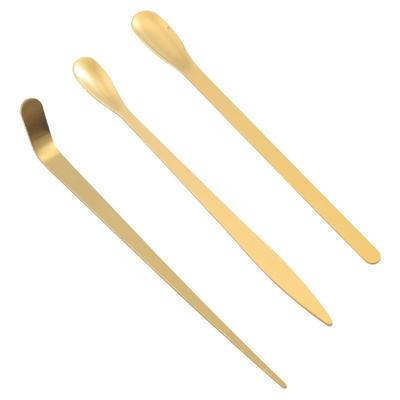 Nuevos Palillos de Acero Inoxidable para Té Cucharitas Tradicionales Japonesas para Té Matcha Cuchara para Matcha Ceremonia del Té