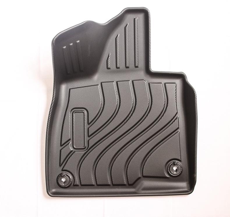 Geely ZEEKR 007GT TPE Eco-Friendly Foot Mats & Trunk Mat with Carbon Fiber Texture & Galaxy Carpet Backrest Pad, Suitable for 25 Years.
