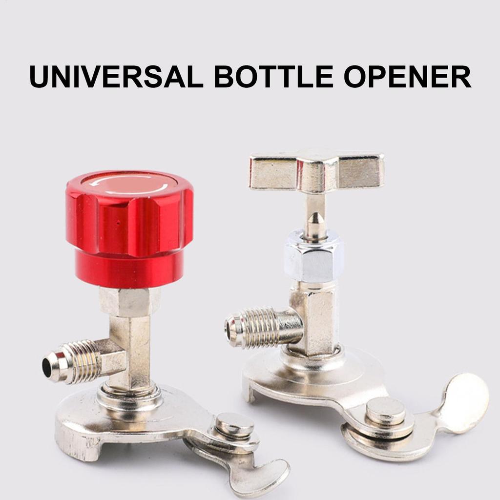 AC Refrigerant Can Tap Refrigerant Bottle Opener Car Accessories Valve Tool for Air Conditioning Systems Automotive Truck