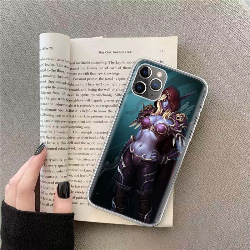 W-World Of W-Warcraft Elf Phone Case For Apple Iphone 12 13 Mini 14 15 Pro 17 Pro Max Air 11 16E 16 Plus Shell Cover C
