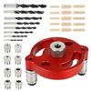 Drill Guide Drill Stand Vertical Drilling Dowel Hole Fixture Kit SENJWARM with 2/3/4/5/6/8/9/10mm Sleeves Drill Positioning Guide Woodworking Tool Rus