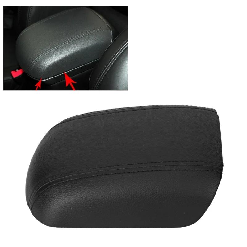 Center Console Armrest Cover Lid Fit For Chevrolet Cruze 2009-2014 (Black)