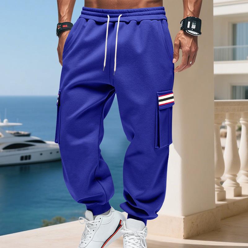 Autumn and Winter New Style Simple Solid Color Casual Versatile Fashion Trend Trousers