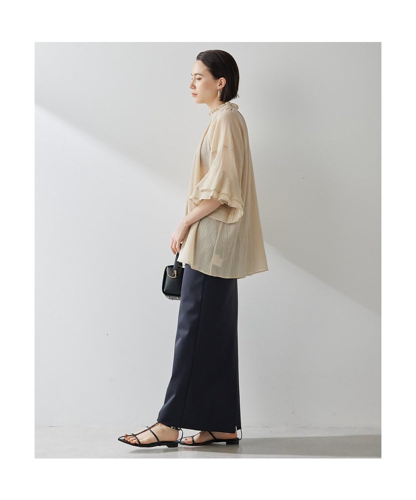 Whim Gazette Jersey Long Skirt Size Black I-Line (WGZ1041501A0002), S,