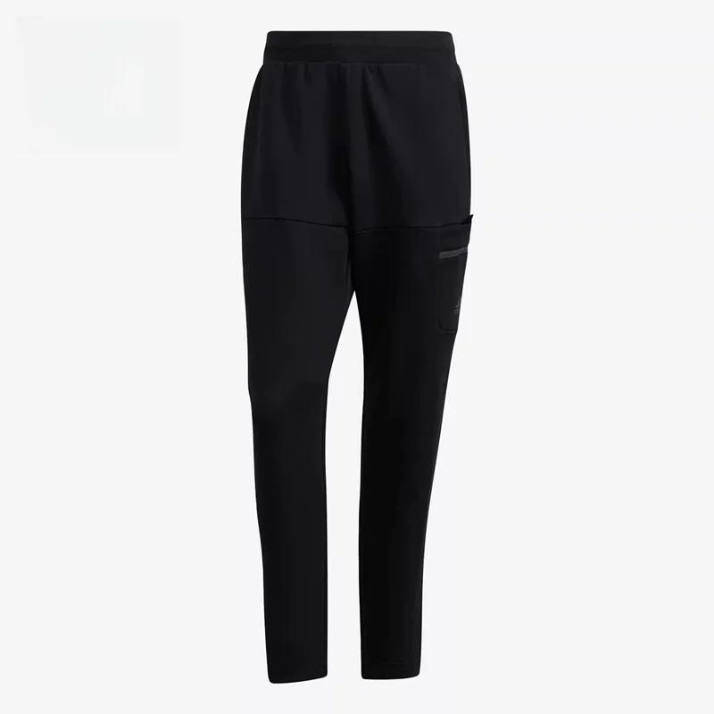Adidas Genuine Men s Spring and Autumn Outdoor Sports Casual Comfortable Versatile Pants H39345 XL чёрный
