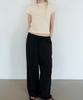 Seuleoum Signature Slim-Fit T-Shirt_Vanilla