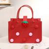 Customizable Cartoon Felt Handbag for Parties & Gift Bags