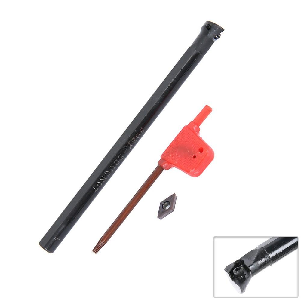 S08K-SDUCR07 Boring Bar + DCMT0702 Carbide Rts For Lathe Turning Tool
