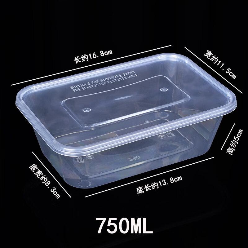 ZISIZ Disposable Rectangular Takeaway Container