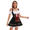 Women's Halloween Beer Girl Cosplay Dress
