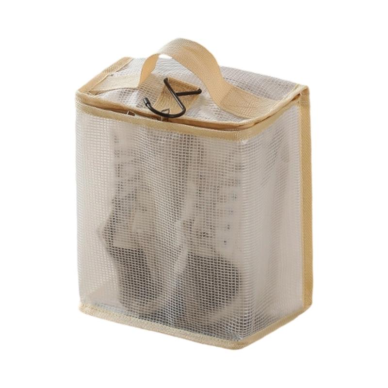 Portable Foldable Shoe Pouches For Men Women With Separate Sections Keep Footwear Clean During Trip And Daily Organization