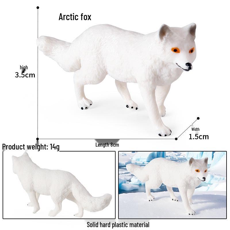 Cross-Solid Animal Simulation: White-Tailed Deer, Elk, Sika Deer Ornament - Christmas Toy Decoration