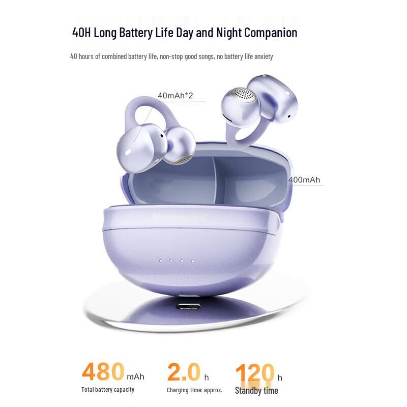 Newmine A50 Ear Clip Wireless Bluetooth Earbuds