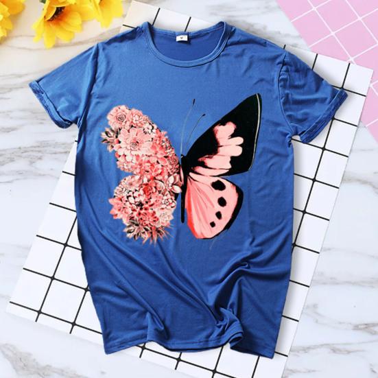 

Стильная футболка-пуловер Elastic Loose Short Sleeve