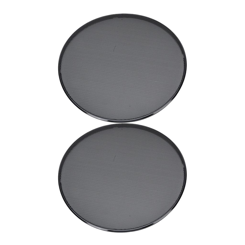 2PCS Round Speaker Grill Covers Car Speaker Subwoofer Guard Protector DIY Speaker Accessories Outer Diameter 220mm
