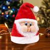 Snowman DIY Christmas Hat Toy Elk Santa Snowman Hat Creative Kids Xmas Arts Hats  Toddlers