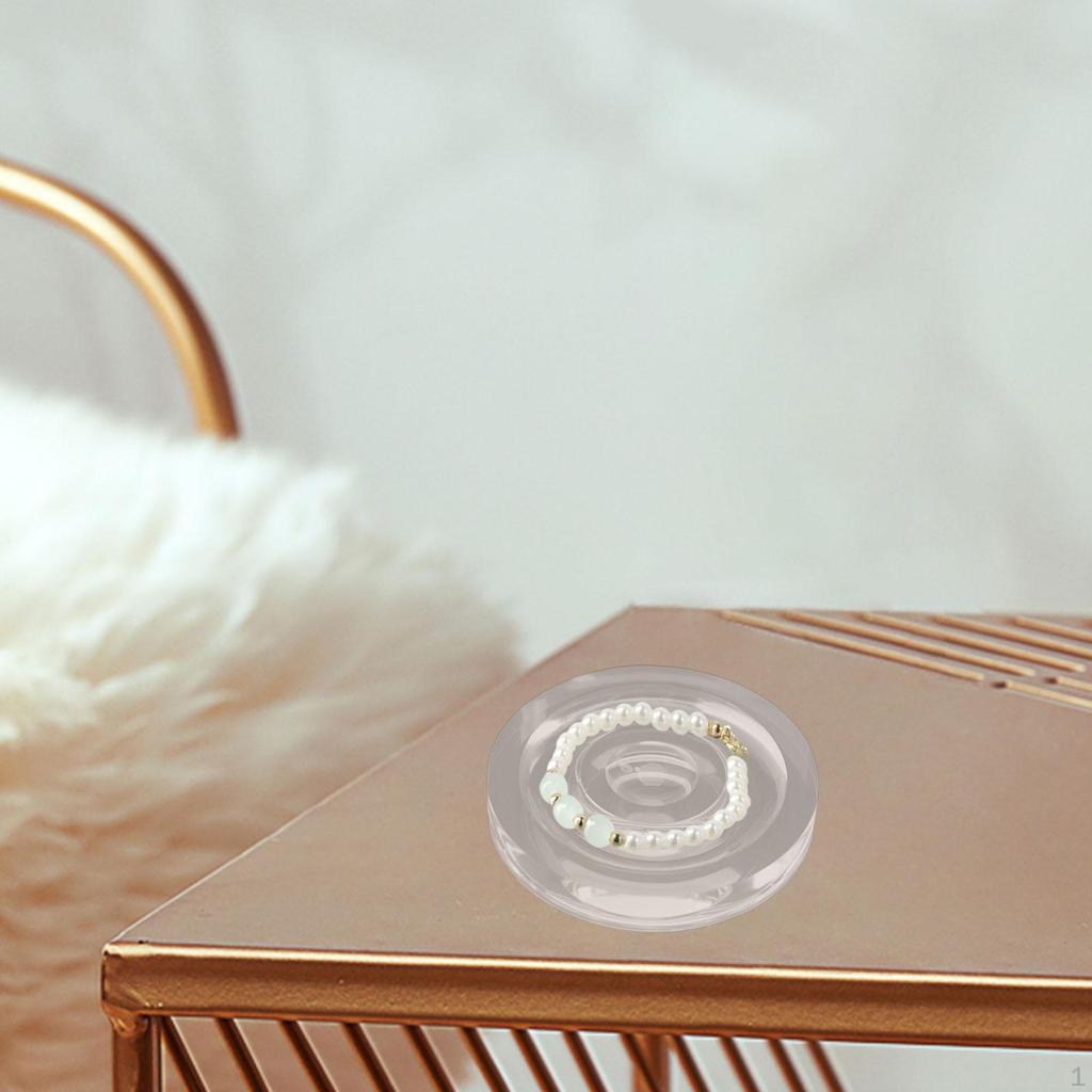 Acrylic Bangle Pendant Display Tray, Versatile for Store Displays, Lightweight Jewelry Organizer,