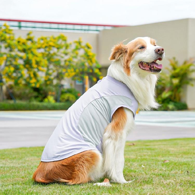 Cooling Pet Vest For Dog Cats Breathable Polyester Loose Fit Pet Clothing for Pet Outdoor Activity All Breeds Wear