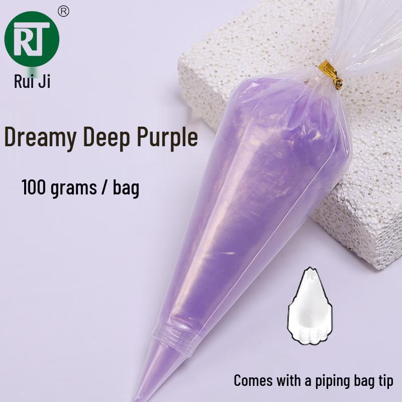 Rui Ji 100g Colla Cristallo Trasparente - A Base d'Acqua, Crema Simulazione Mescolanza Colori