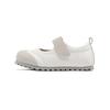 Augustine single shoes women's 2025 new summer flat-soled soft-soled casual single shoes Velcro Mary Jane white shoes