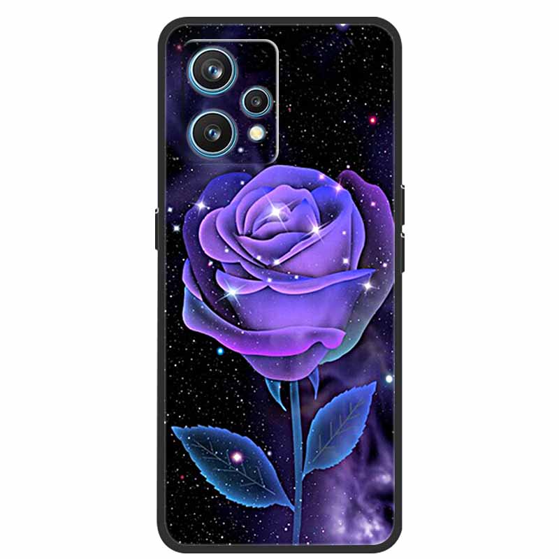 For Realme 9 Case RMX3521 Shockproof Soft silicone TPU Back Cover For Realme9 4G Phone Cases Realme 9 6.4 inch Cute Cartoon Bag